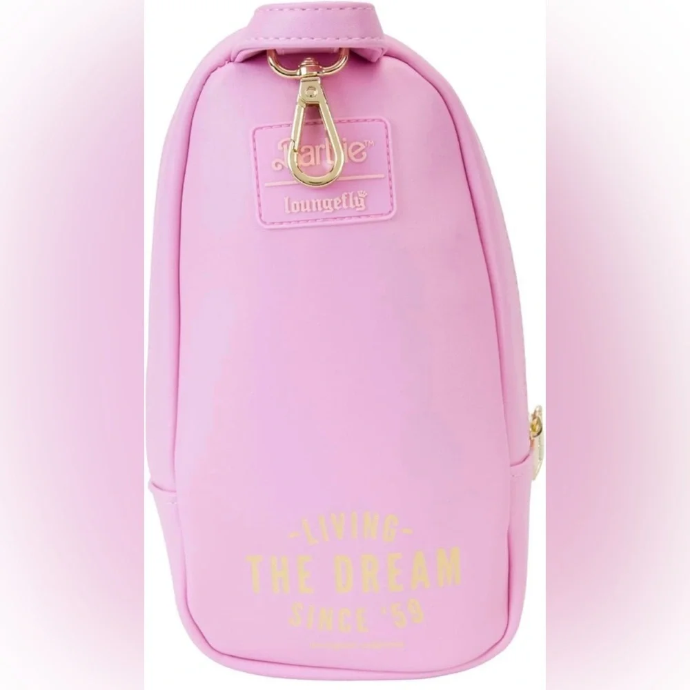 Barbie Pink Backpack with Character Design - Picture 3 of 4